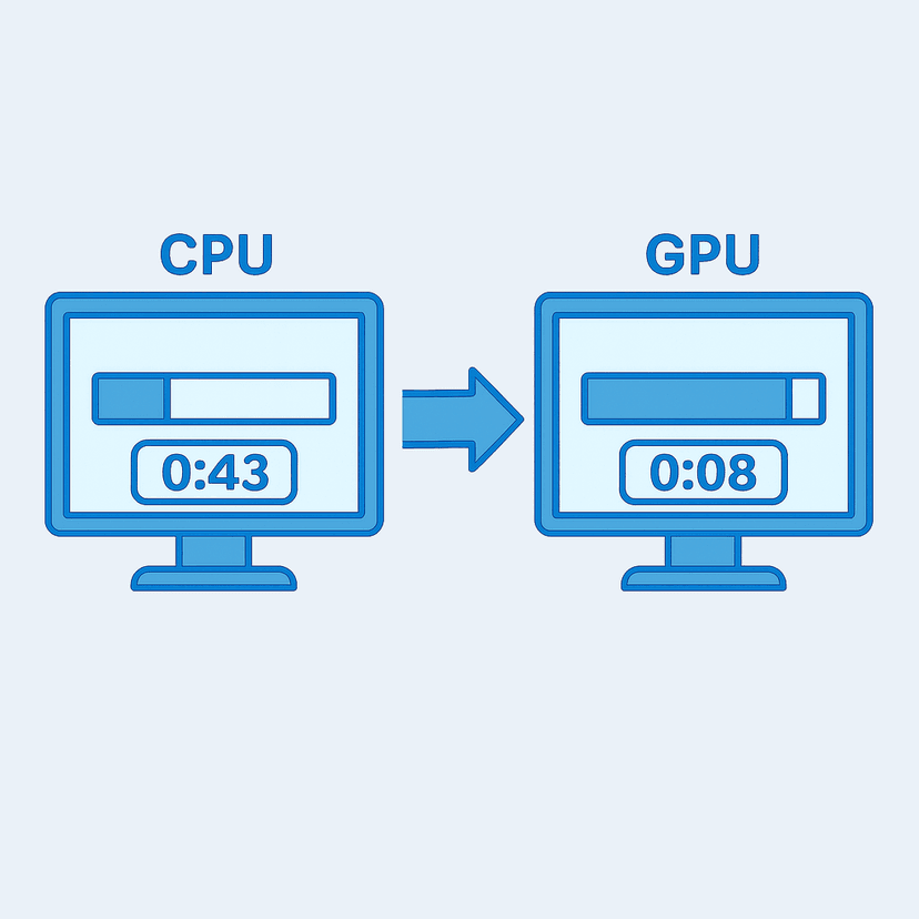 Illustration for faster simulation throughput